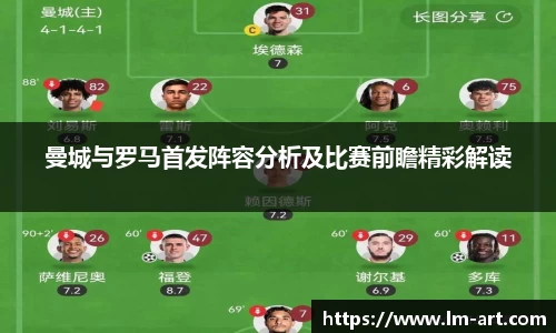 曼城与罗马首发阵容分析及比赛前瞻精彩解读